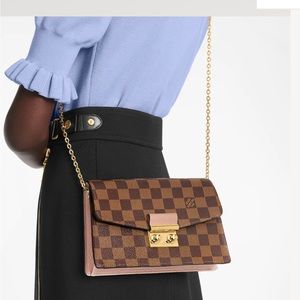 Louis Vuitton Croisette chain wallet